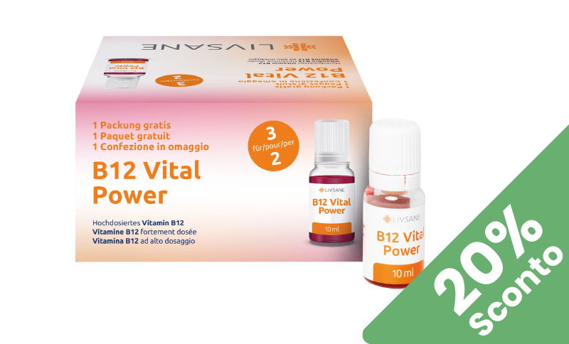 Livsane B12® La tua risposta a stanchezza e affaticamento in offerta solo ottobre 2024 presso farmacia Moderna