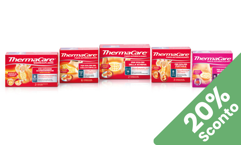 ThermaCare® Allevia i dolori articolari e muscolari in offerta solo novembre 2024 presso farmacia Moderna