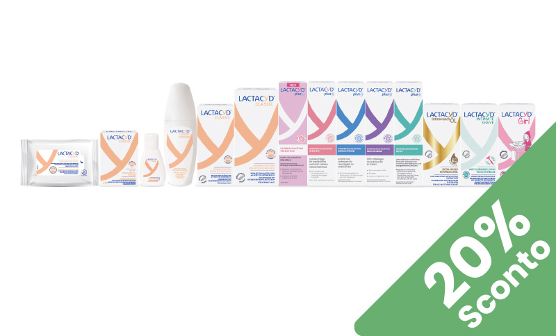 Lactacyd® - Lozione detergente delicata per l'igiene intima quotidiana. In offerta in Farmacia Moderna Chiasso solo a Giugno 2025.