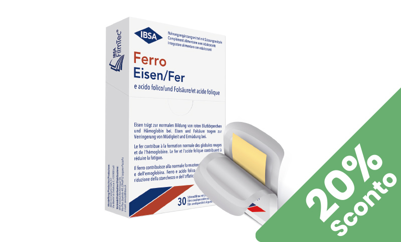 Ferro-Eisen-Fer supportando energia, vitalità e benessere quotidiano. In offerta Farmacia Moderna Chiasso, solo Gennaio 2026.