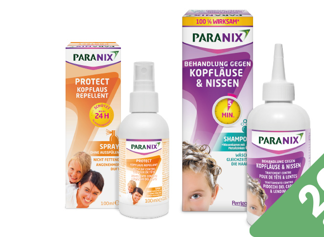 Paranix® Shampoo aiuta a eliminare pidocchi e lendini con un’azione mirata. In offerta Farmacia Moderna Chiasso, Aprile 2026.