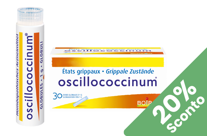 Oscillococcinum® medicinale omeopatico tradizionalmente utilizzato per i sintomi influenzali. In offerta Farmacia Moderna Chiasso Ottobre 26.